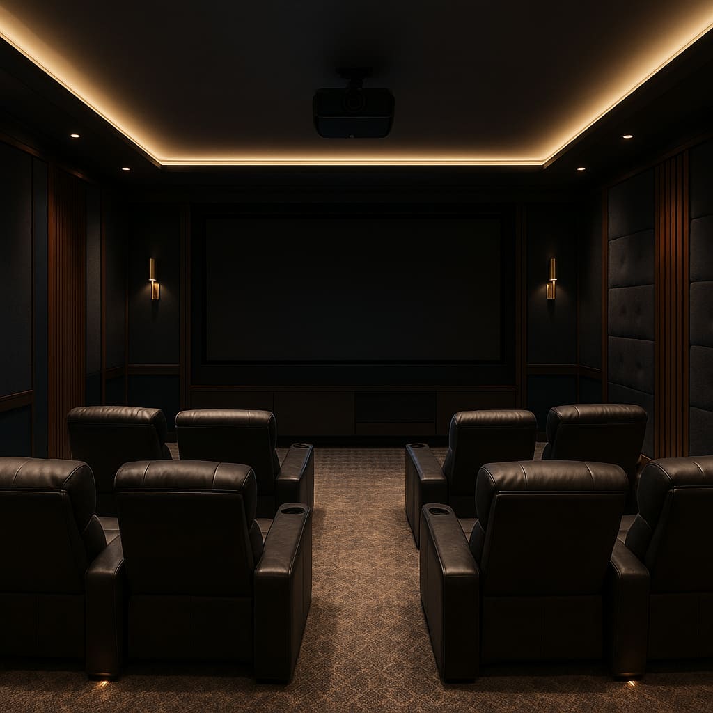 Sala de cine privada en Madrid